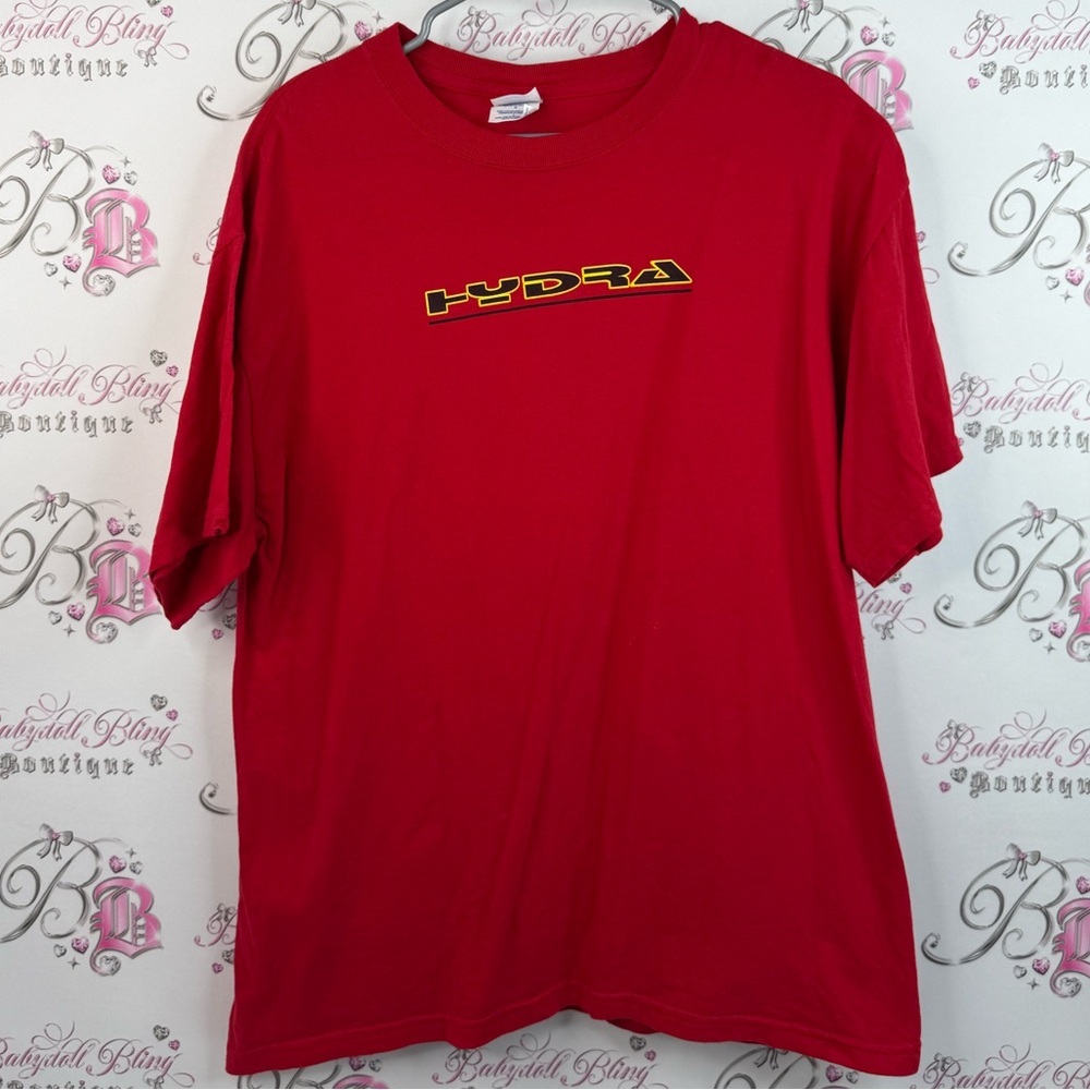 Hydra T-shirt what are you missing? Yellow black comfy Red Men's Shirt